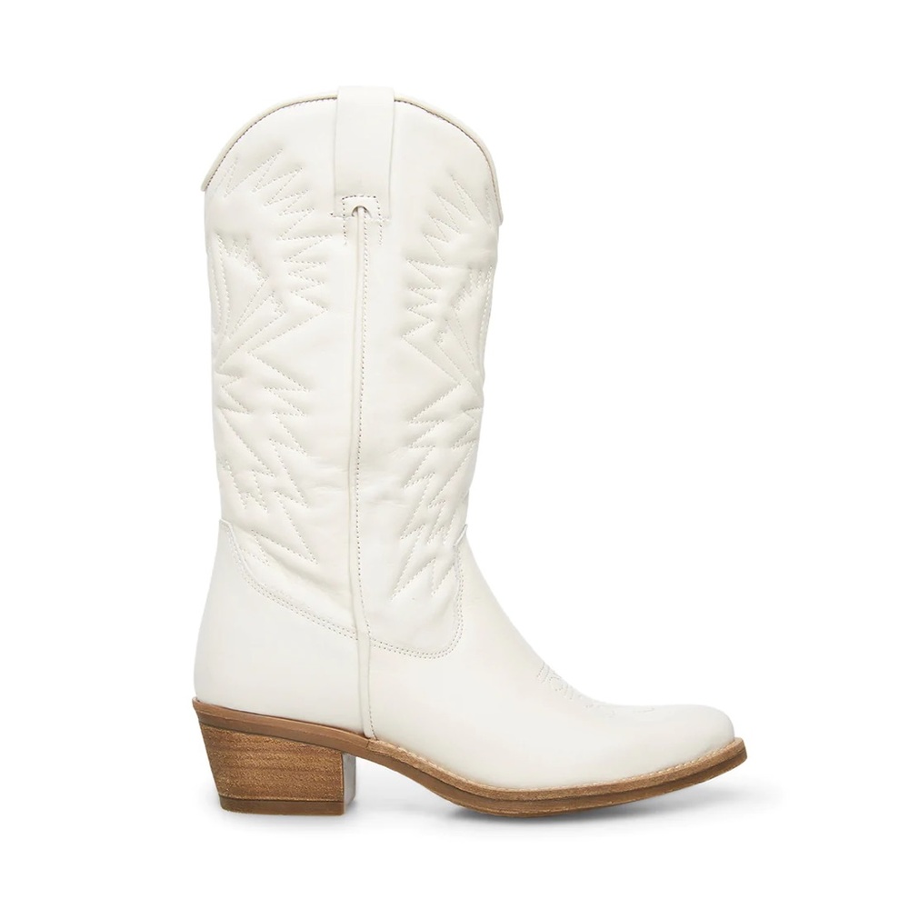 NWT Steve Madden Hayward White Leather